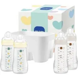 5-tlg. Easy Active Flaschen Set  mit Korb