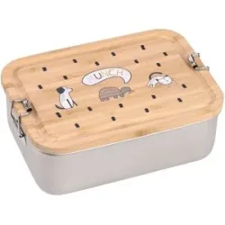 Brotdose Steel Happy Print