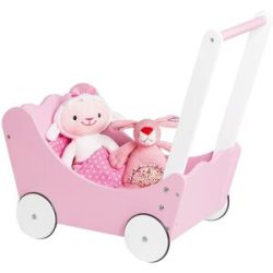 Pinolino  Puppenwagen Jasmin, komplett - rosa/pink