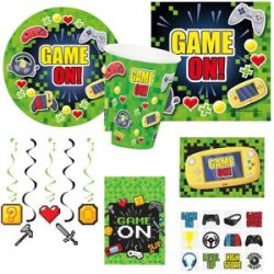 Partyset Gaming mit Mitgebseln 153 tlg.