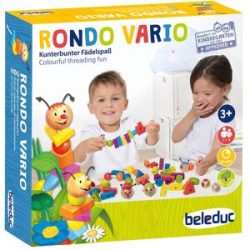 beleduc Fädel-Spiel RONDO VARIO 48-teilig in bunt