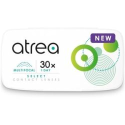 Menicon Atrea Select + 1 Day Multifocal (30er Packung) Tageslinsen (-4.5 dpt, Addition Low (0.75-2.25) & BC 8.4) für Allergiker