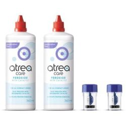 Menicon atrea care Katalysatorperoxid (2x360ml Peroxidlösung + 2x Behälter) Peroxidlösung, Pflegemittel