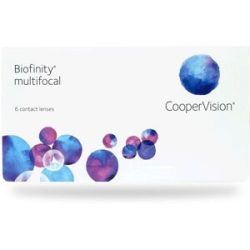 Cooper Vision Biofinity Multifocal D (6er Packung) Monatslinsen (0.25 dpt, Addition 1 & BC 8.6)