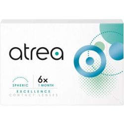 Menicon Atrea Excellence 1 Month Spheric (6er Packung) Monatslinsen (-6.5 dpt & BC 8.3)