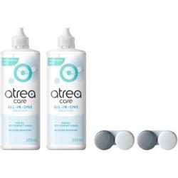 Avizor atrea care All-in-One (2x355ml Kombilösung + 2x Behälter) Kombilösung, Pflegemittel