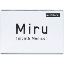 Menicon Miru 1month Multifocal (6er Packung) Monatslinsen (-9.5 dpt, Addition High (2.50-3.00) & BC 8.6)