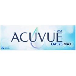 Johnson & Johnson Acuvue Oasys Max 1-Day (30er Packung) Tageslinsen (-5.75 dpt & BC 8.5) mit UV-Schutz für Allergiker & trockenere Augen