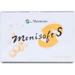 Menicon Menisoft S (6er Packung) 14-Tageslinsen (-12.5 dpt & BC 8.3)