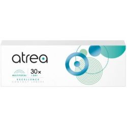 Cooper Vision Atrea Excellence 1 Day Multifocal (30er Packung) Tageslinsen (0.25 dpt, Addition High (2.00-2.50) & BC 8.4) mit UV-Schutz für Allergiker
