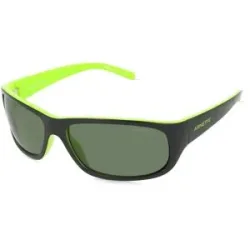 Luxottica Fashion Brillen Vertriebs GmbH Arnette 0AN4290 UKA-UKA Herren-Sonnenbrille Vollrand Quadratisch Acetat Spritzguss-Gestell, Schwarz