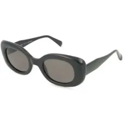 Suncute Industries Co., Ltd. Fielmann MC 625 SUN FA FRIDA Damen-Sonnenbrille Vollrand Oval Propionat-Gestell, Schwarz