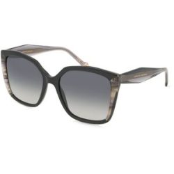 Safilo GmbH Carolina Herrera HER 0339/S Damen-Sonnenbrille Vollrand Geometrisch Acetat-Gestell, Schwarz