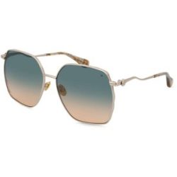 Design Eyewear Group Germany GmbH Scotch & Soda 5022 Damen-Sonnenbrille Vollrand Butterfly Metall-Gestell, Silber