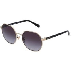 Luxottica Fashion Brillen Vertriebs GmbH Coach HC7147 Damen-Sonnenbrille Vollrand Quadratisch Metall-Gestell, Gold