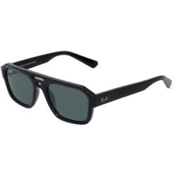 Luxottica Fashion Brillen Vertriebs GmbH Ray-Ban RB 4397 CORRIGAN Unisex-Sonnenbrille Vollrand Quadratisch Kunststoff-Gestell, Schwarz