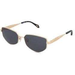 DE RIGO Vision D.A.CH. GmbH Just Cavalli SJC200 Damen-Sonnenbrille Vollrand Geometrisch Edelstahl-Gestell, Pink