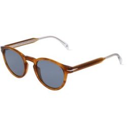 Safilo GmbH David Beckham DB 1111/S Herren-Sonnenbrille Vollrand Rund Acetat-Gestell, Braun