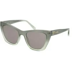 Safilo GmbH Moschino MOL070/S Damen-Sonnenbrille Vollrand Butterfly Kunststoff-Gestell, Grün