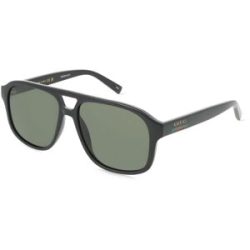 Kering Eyewear Spa Gucci GG1856S Herren-Sonnenbrille Vollrand Pilot Kunststoff-Gestell, Schwarz