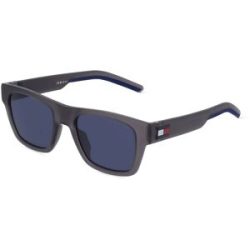 Safilo GmbH Tommy Hilfiger Eyewear TH 1975/S Herren-Sonnenbrille Vollrand Quadratisch Kunststoff-Gestell, Grau