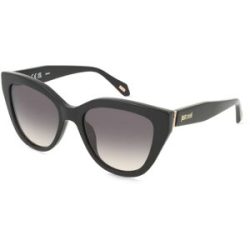 DE RIGO Vision D.A.CH. GmbH Just Cavalli SJC173 Damen-Sonnenbrille Vollrand Butterfly Kunststoff-Gestell, Schwarz