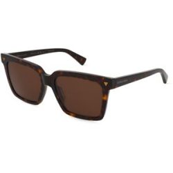 Kering Eyewear Spa Bottega Veneta BV1254S Unisex-Sonnenbrille Vollrand Quadratisch Acetat-Gestell, Havanna