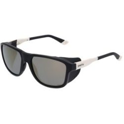 Safilo GmbH Smith EMBARK Herren-Sonnenbrille Vollrand Eckig Kunststoff-Gestell, Schwarz