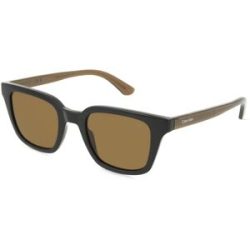 Marchon Germany GmbH Calvin Klein CK24506S Unisex-Sonnenbrille Vollrand Quadratisch Acetat Spritzguss-Gestell, Schwarz