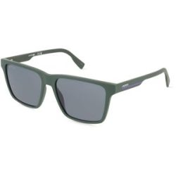 Marchon Germany GmbH Lacoste L6039S Herren-Sonnenbrille Vollrand Quadratisch Kunststoff-Gestell, Grün