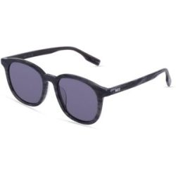 Kering Eyewear Spa Alexander McQueen MQ0303SK Unisex-Sonnenbrille Vollrand Oval Kunststoff-Gestell, Grau