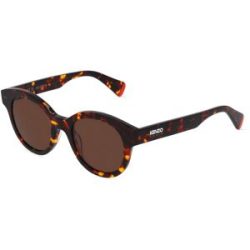Thélios Kenzo KZ40160I Unisex-Sonnenbrille Vollrand Panto Kunststoff-Gestell, Havanna