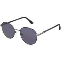 Masterdis Woodfellas 11754 HALCYON Unisex-Sonnenbrille Vollrand Rund Metall-Gestell, Schwarz