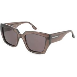 Marchon Germany GmbH Karl Lagerfeld KL6143S Unisex-Sonnenbrille Vollrand Quadratisch TR90-Gestell, Grau