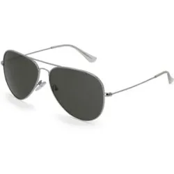 Wenzhou Bada Optical Co. , LTD Fielmann BD 277 SUN CL Unisex-Sonnenbrille Vollrand Pilot Edelstahl-Gestell, Silber