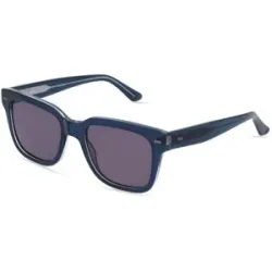Wenzhou Lanson International Co., Ltd. Fielmann LN 034 SUN CL Unisex-Sonnenbrille Vollrand Panto Acetat-Gestell, Blau