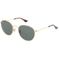 Luxottica Fashion Brillen Vertriebs GmbH Ray-Ban Junior RJ9572S Kinder-Sonnenbrille Vollrand Quadratisch Metall-Gestell, Gold