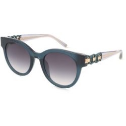 DE RIGO Vision D.A.CH. GmbH Escada SESE63 Unisex-Sonnenbrille Vollrand Panto Acetat-Gestell, Grün
