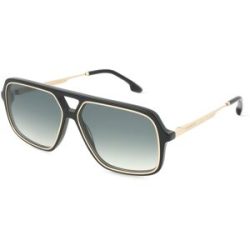 Safilo GmbH Victoria Beckham VB246S Unisex-Sonnenbrille Vollrand Quadratisch Acetat-Gestell, Schwarz