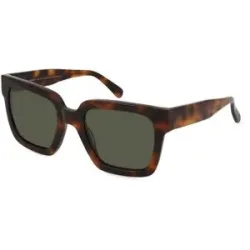 Suncute Industries Co., Ltd. Fielmann MC 622 SUN FA JOY Damen-Sonnenbrille Vollrand Quadratisch Acetat Extrudiert-Gestell, Havanna