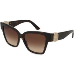 Luxottica Fashion Brillen Vertriebs GmbH Dolce&Gabbana 0DG4470 Damen-Sonnenbrille Vollrand Quadratisch Acetat-Gestell, Havanna