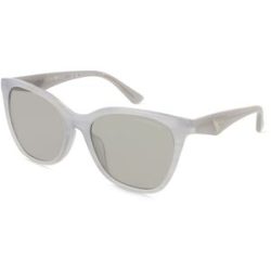 Luxottica Fashion Brillen Vertriebs GmbH Emporio Armani 0EA4222U Damen-Sonnenbrille Vollrand Butterfly Acetat-Gestell, Grau