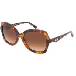 Luxottica Fashion Brillen Vertriebs GmbH Coach HC8410U Damen-Sonnenbrille Vollrand Butterfly Acetat-Gestell, Havanna