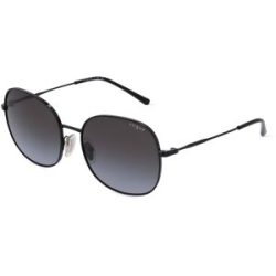 Luxottica Fashion Brillen Vertriebs GmbH Vogue eyewear VO4272S Damen-Sonnenbrille Vollrand Rund Metall-Gestell, Schwarz