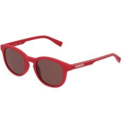 Marchon Germany GmbH Lacoste Kids L3644S Jugend-Sonnenbrille Vollrand Panto Kunststoff-Gestell, Rot