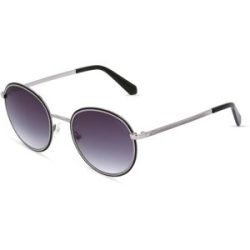 Marcolin Deutschland GmbH Guess GU00047 Unisex-Sonnenbrille Vollrand Oval Metall-Gestell, Schwarz
