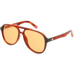 Tree Distribution GmbH Le Specs TRAGIC MAGIC Unisex-Sonnenbrille Vollrand Pilot Kunststoff-Gestell, Beige