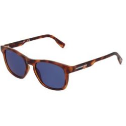 Marchon Germany GmbH Lacoste L988S Unisex-Sonnenbrille Vollrand Quadratisch Kunststoff-Gestell, Havanna