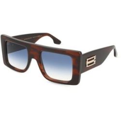 Marchon Germany GmbH Victoria Beckham VB677S Unisex-Sonnenbrille Vollrand Quadratisch Acetat-Gestell, Braun