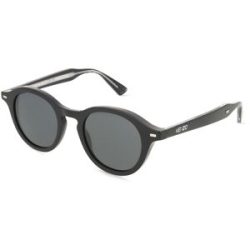 Thélios Kenzo KZ40211I WEAVE Damen-Sonnenbrille Vollrand Rund Acetat-Gestell, Schwarz